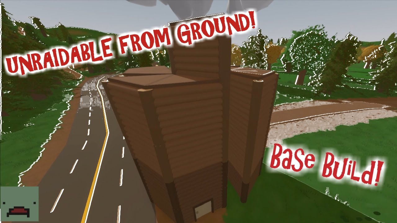 UNRAIDABLE FROM GROUND!! Base Build (Unturned)