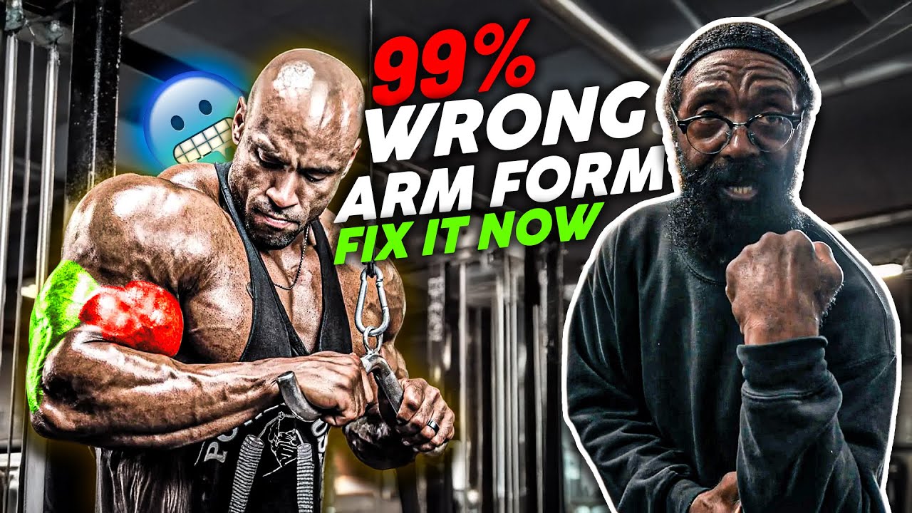 How Charles Glass BUILDS BIG ARMS | Full Workout Routine