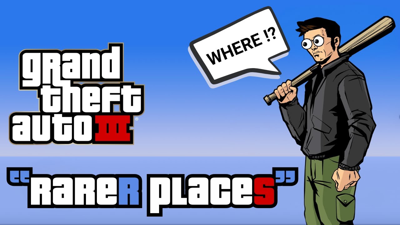 GTA 3: More places you RARELY or NEVER visited in LIBERTY CITY