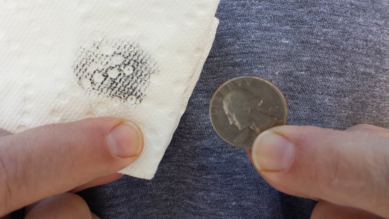 LEARN THE IMPOSSIBLE 'WIPE OFF' COIN MAGIC TRICK