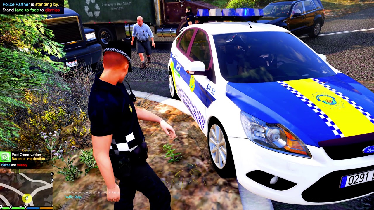 #LSPDFR - POLICIA LOCAL VALENCIA Focus - Alarma silenciosa ,varios reportes . #GTAV !AÑADO LOS MODS!