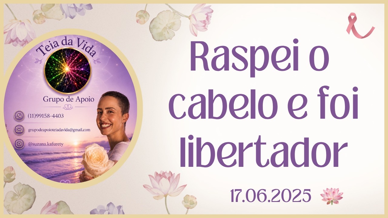 Raspei o cabelo e foi libertador 🙏