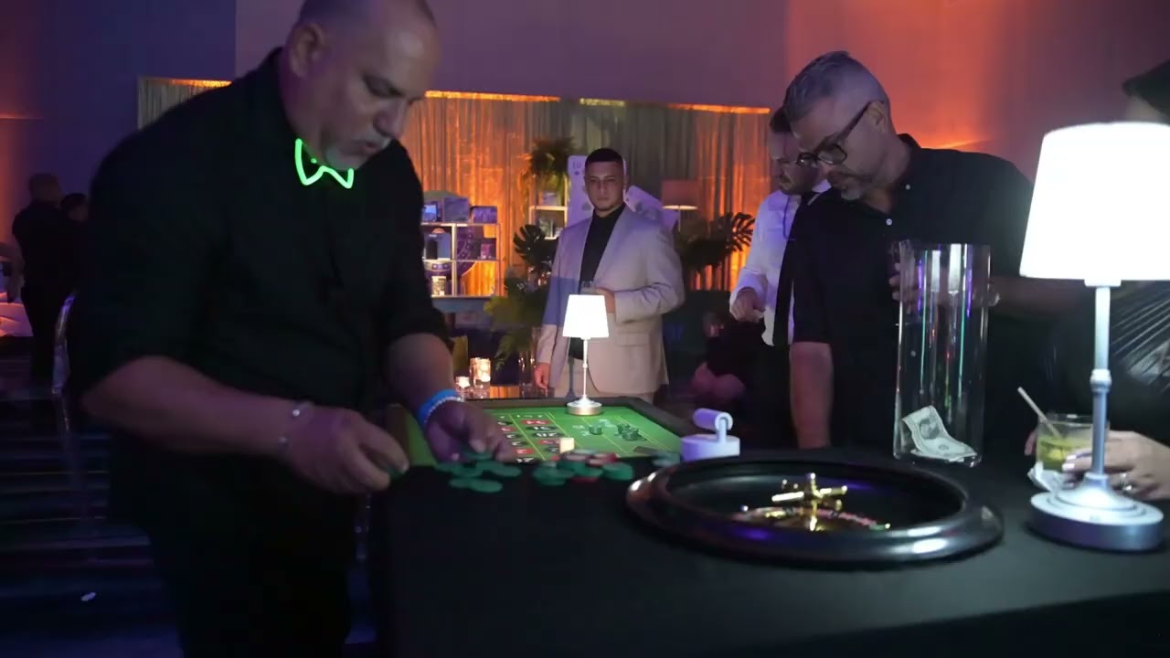 New Year 2026 Corporate Event Pro Solar PR-Futuristic Casino