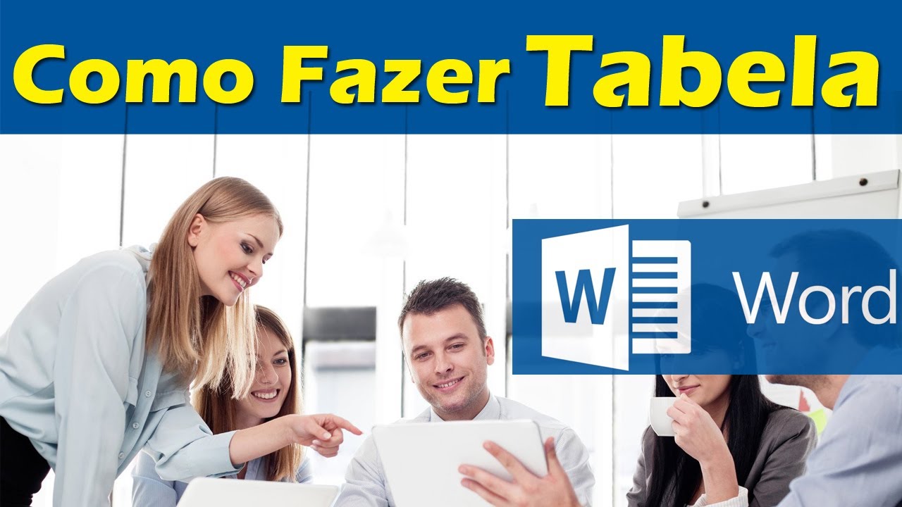 TABELA NO WORD: Como fazer, Criar e formatar corretamente! 2020