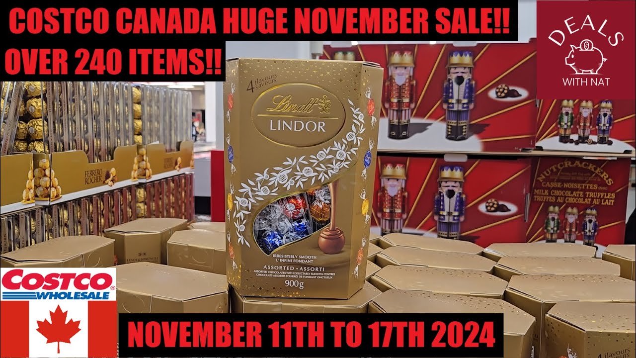MASSIVE NOVEMBER SALE 2024!!! | COSTCO CANADA SHOPPING
