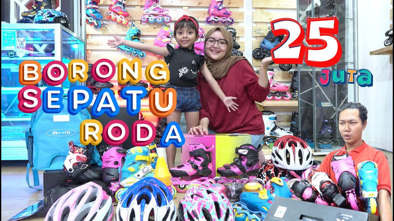 #GIVEAWAY , LEIKA BORONG SEPATU RODA DI JOINS JOGJA, HABIS PULUHAN JUTA
