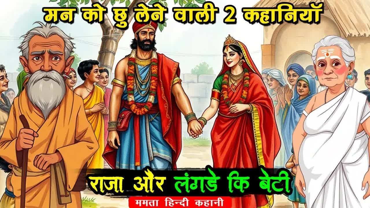 राजा और लंगड़े की बेटी, RAJA AUR LANGDE KI BETI, HINDI KAHANI, MAN KO CHU LENE WALI KAHANI