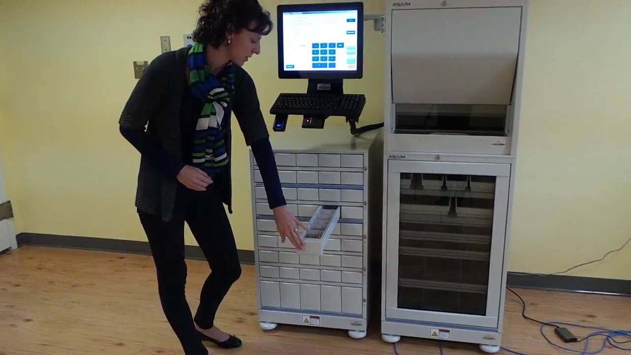 1 Med Select   Automated Dispensing Cabinet Components of Hardware