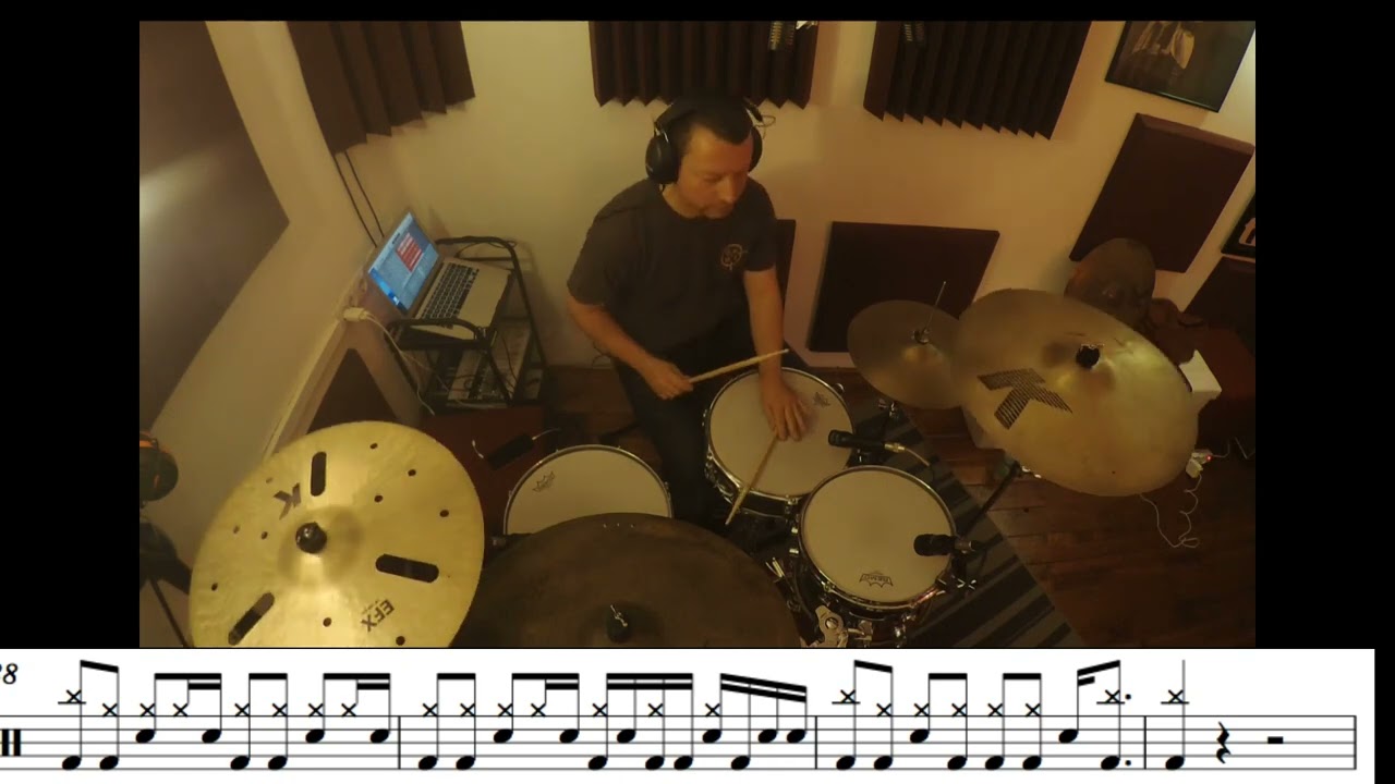 Welcome to my life (Simple Plan) drum cover + score