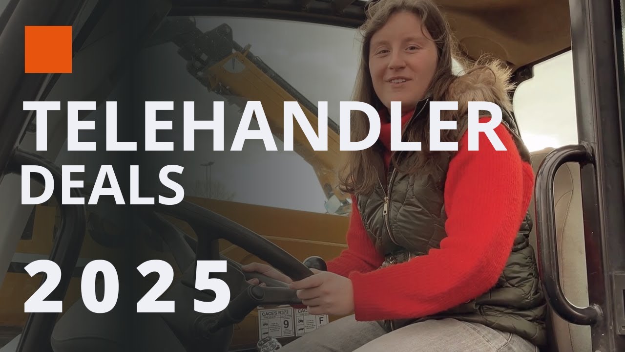 Charlotte and Julie presenting our Agri Telehandlers and Wheel Loaders