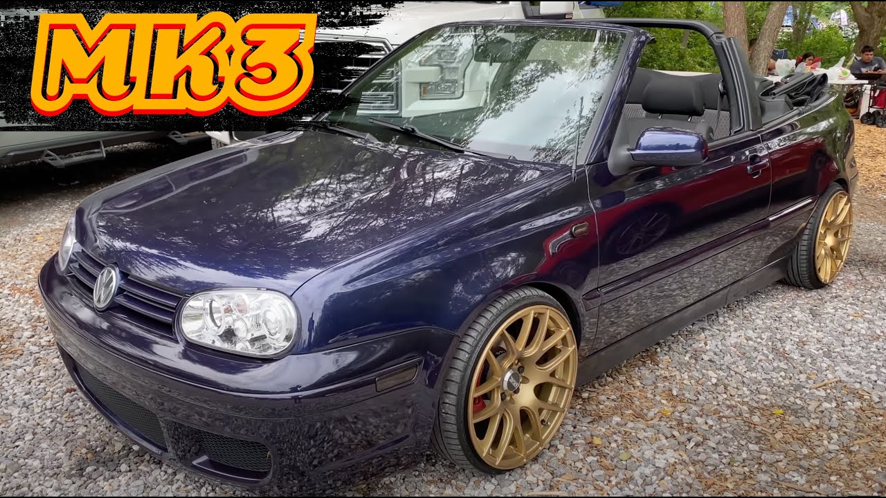 MYSTIC BLUE PEARL Mk3 VOLKSWAGEN GOLF CABRIO