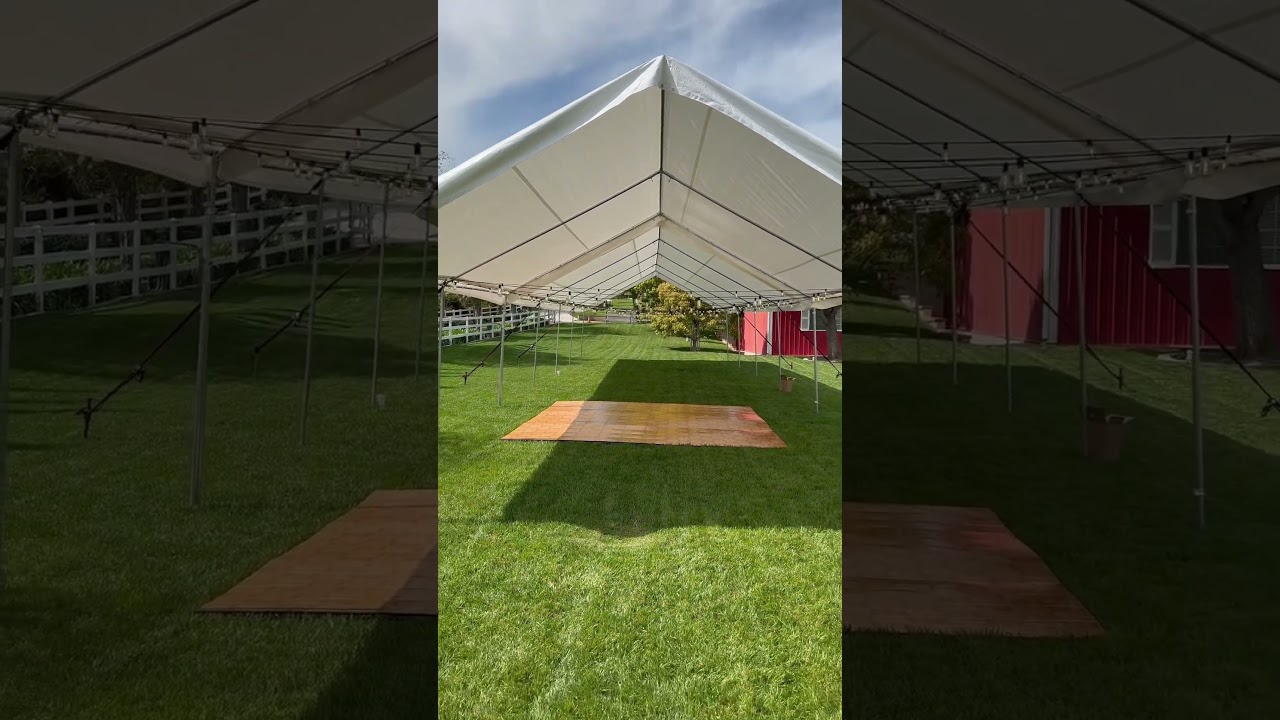 Celebrate in Style: 20x60 Tent & Dance Floors Setup Inspiration! 