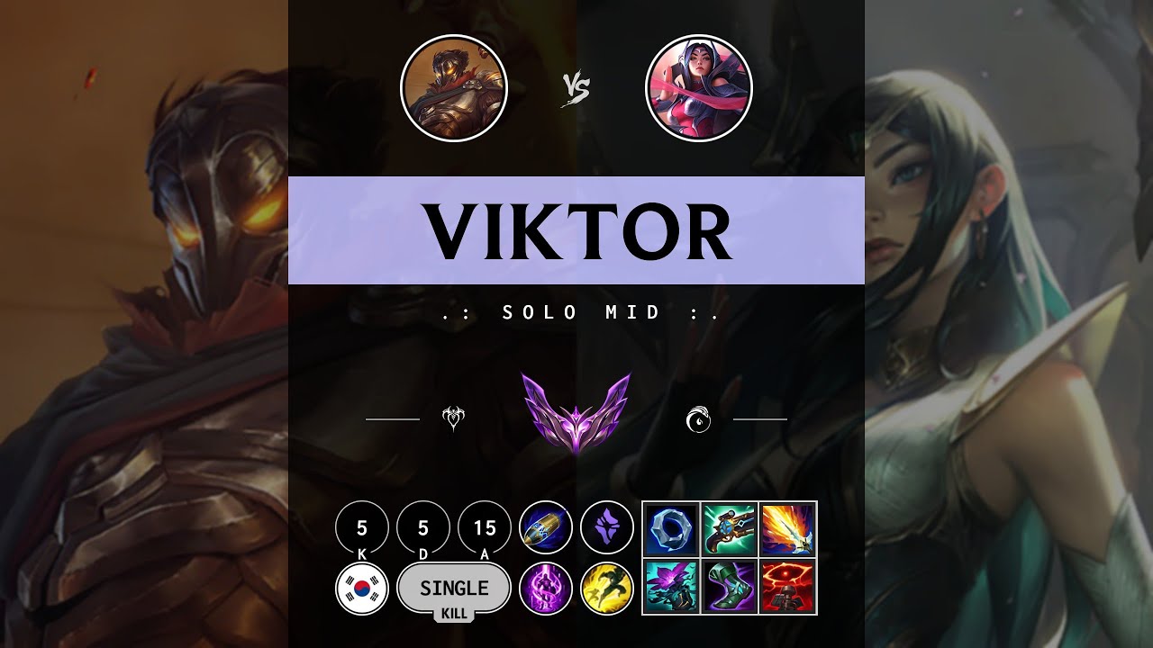Viktor Mid vs Irelia - KR Master Patch 14.10