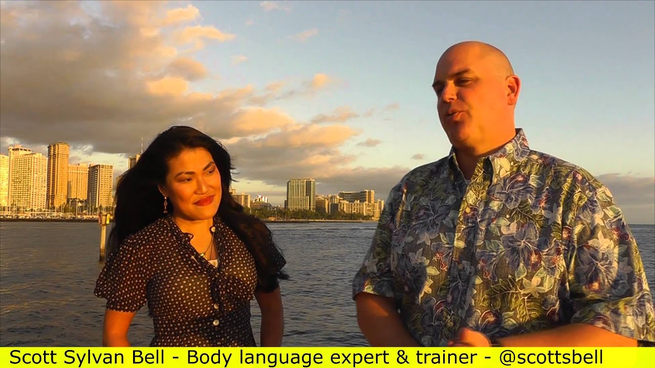 Body language of flirting with props for men and women - Scott Sylvan Bell