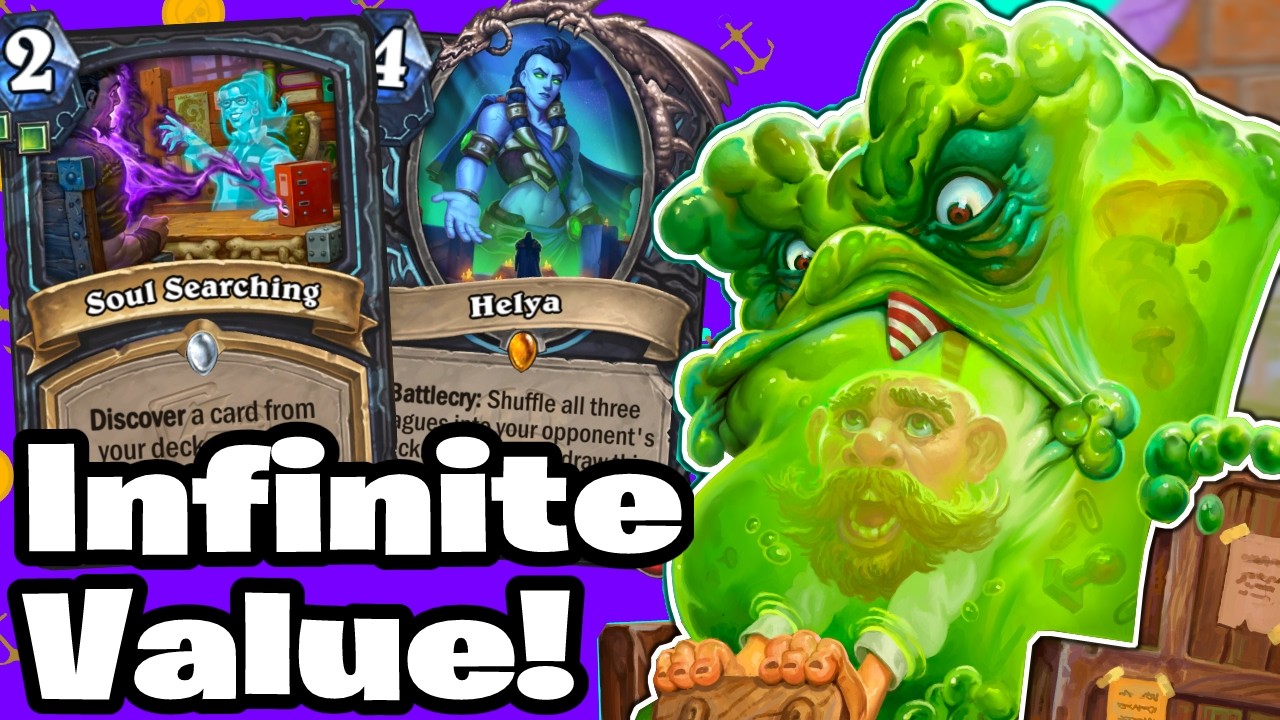 HEL-YA! Cube Plague DK Counters Mage! Traveling Travel Agency Hearthstone Death Knight Deck