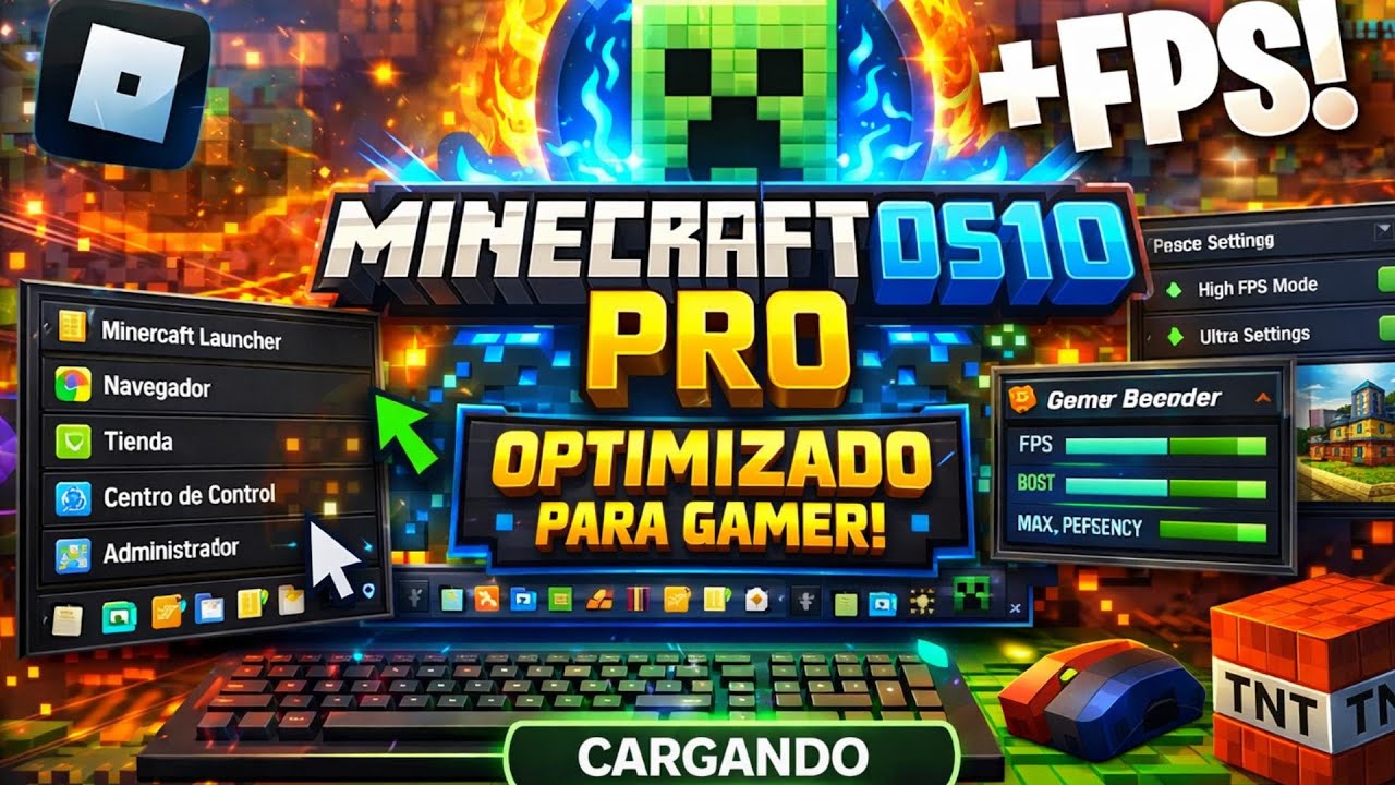 🚀🟩 MINECRAFTOS10 PRO v2026 x64 🟩🚀⚡MÁS FPS | 🎮 SISTEMA DEFINITIVO PARA MINECRAFT #windows #gamer