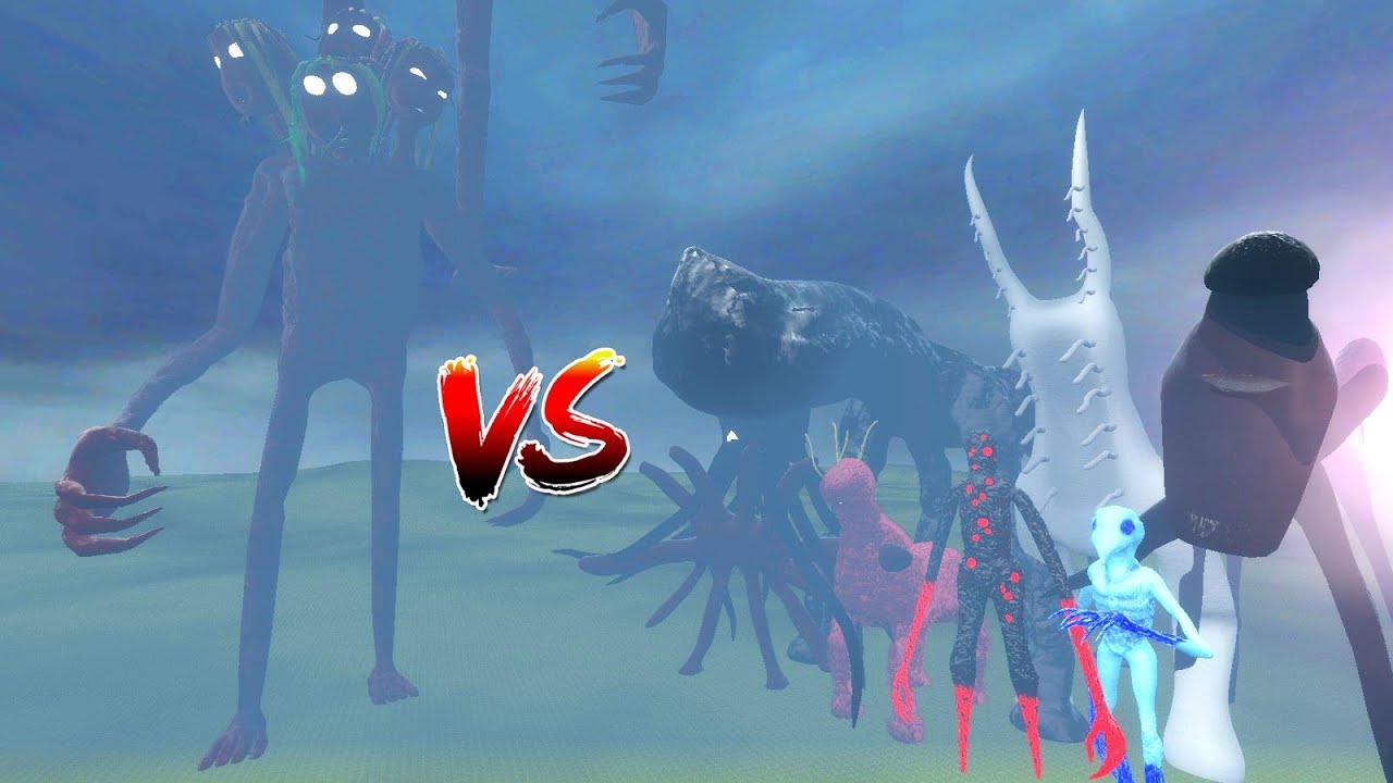 Tree Head Vs Trevor Henderson Giants - GarrysMod Sandbox (Trevor Henderson Mod Pack)
