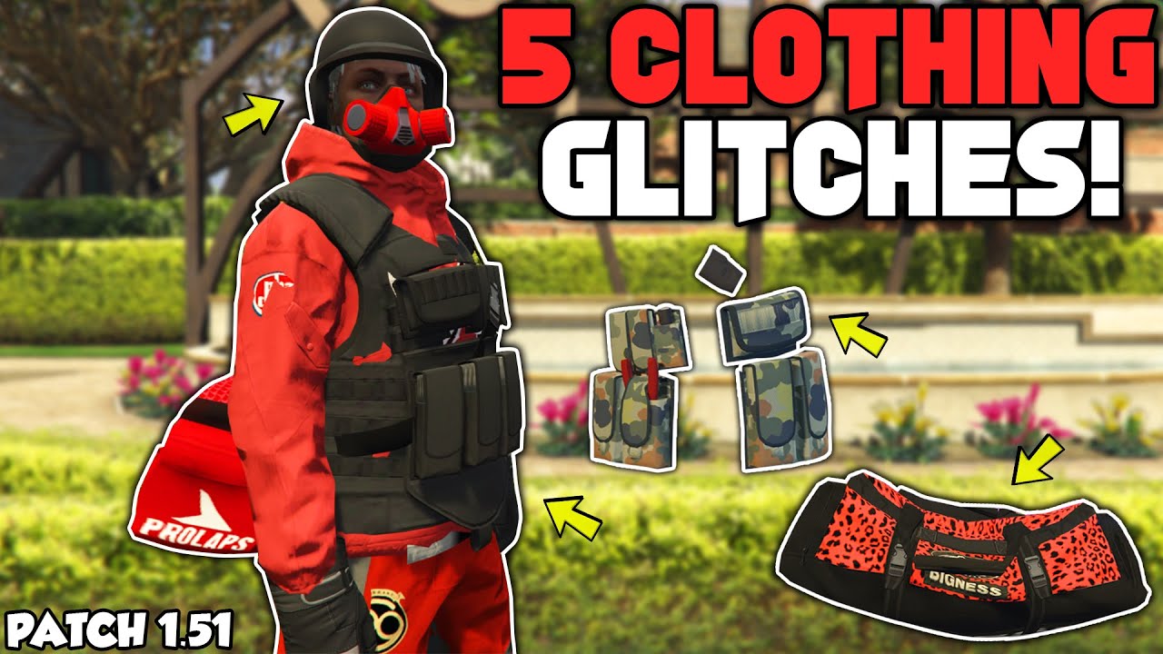 ТОП-5 ОШИБОК ОДЕЖДЫ В GTA 5 ONLINE ПОСЛЕ ОБНОВЛЕНИЯ 1.52! (Цветные дорожные сумки, камуфляжные по...
