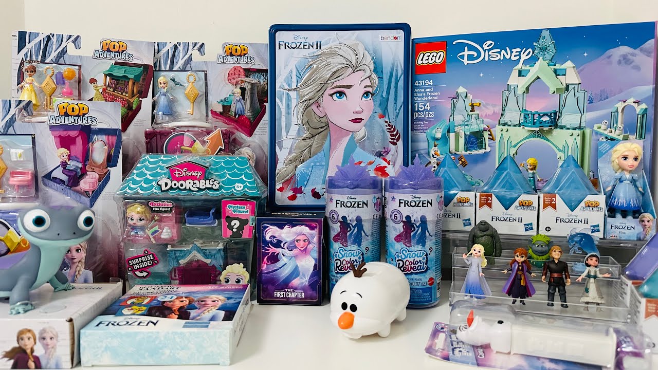 Disney Frozen Collection | LEGO 43194 Elsa’s Frozen castle (ASMR Unboxing and LEGO speed build)