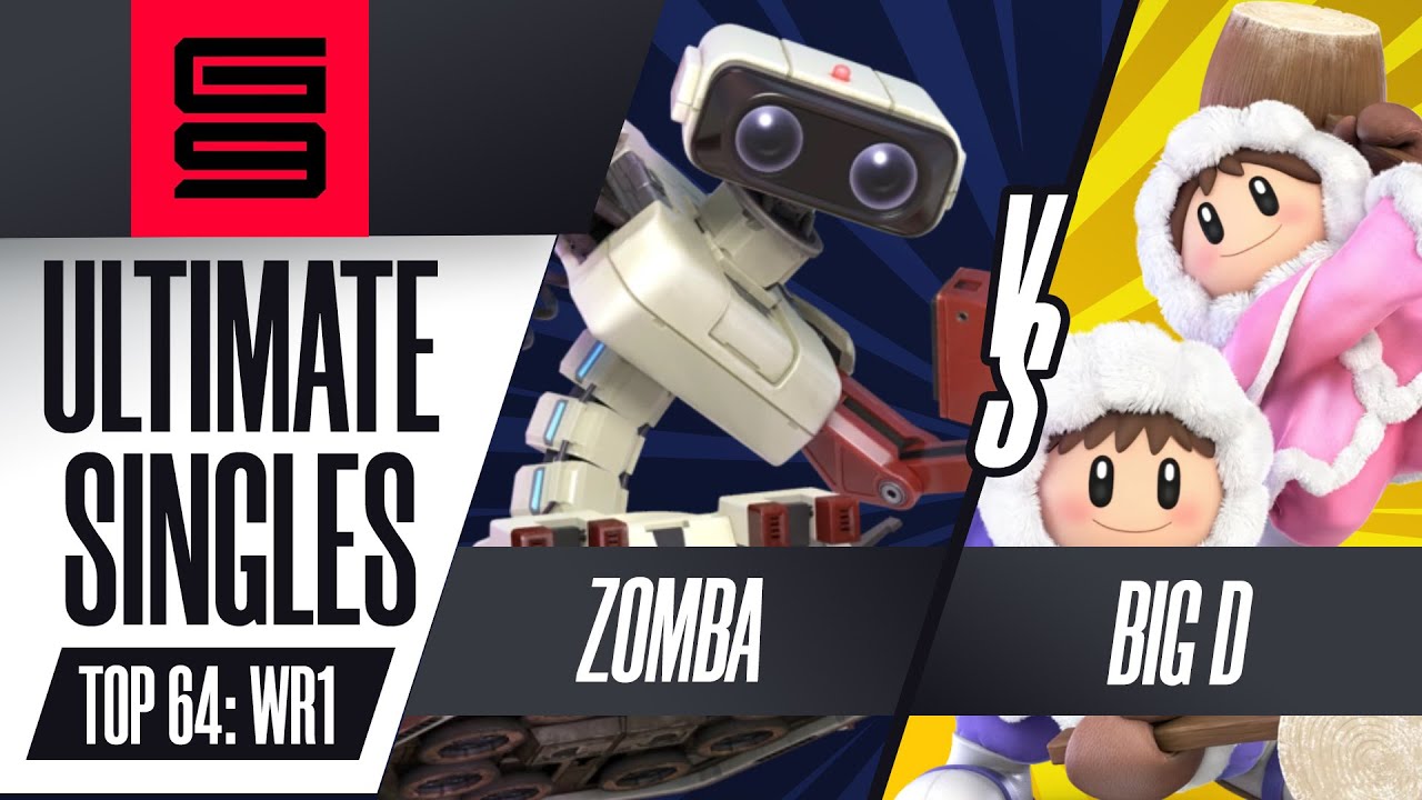 Zomba (ROB) vs Big D (Ice Climbers) - Ultimate Singles Top 64: Winners Round 1 - Genesis 9
