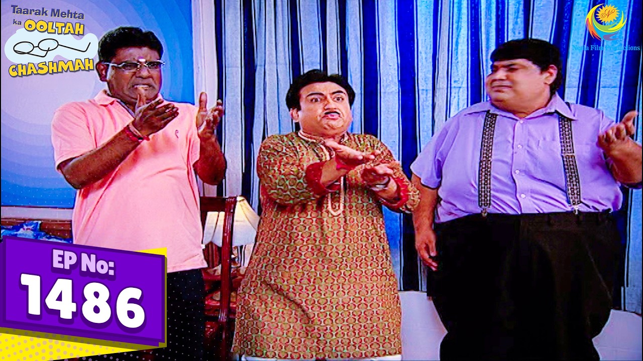When Jethalal Turns Into Gabbar 😱 | Episode 1486 | Jethalal Turns Villain Mode On! 😱🤣 | Hindi Comedy