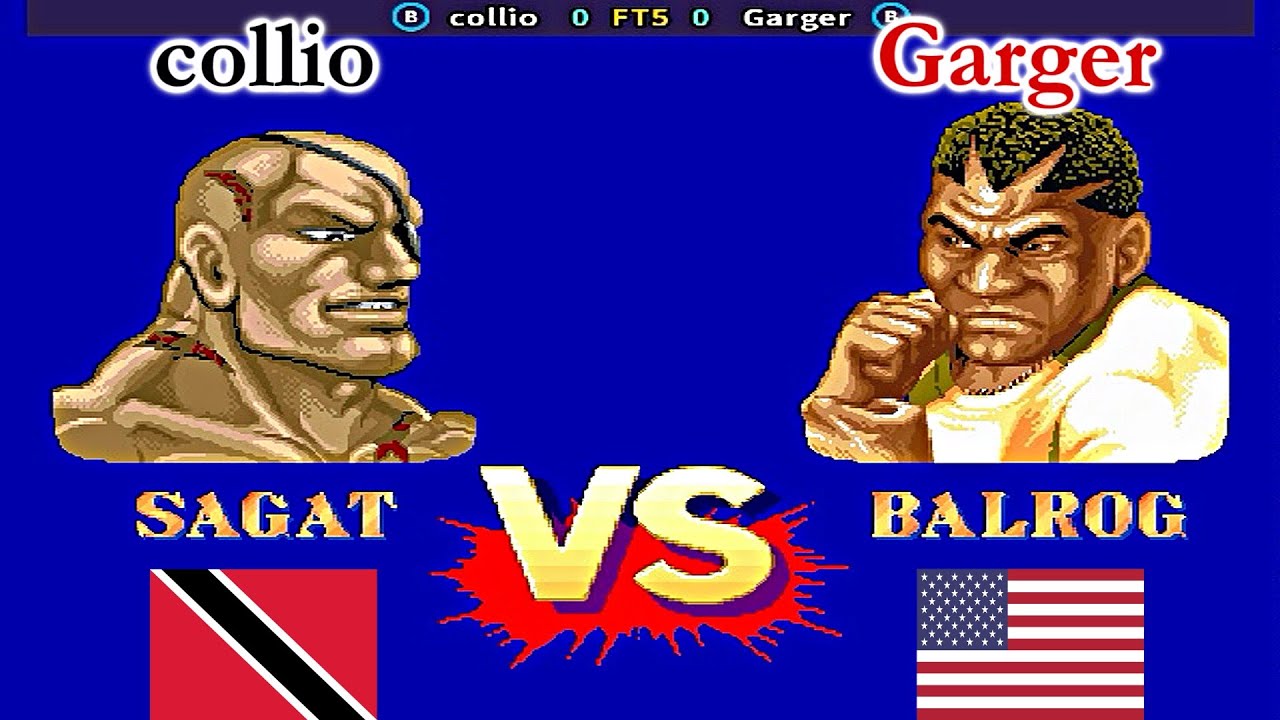 Street Fighter II': Hyper Fighting - collio vs Garger FT5