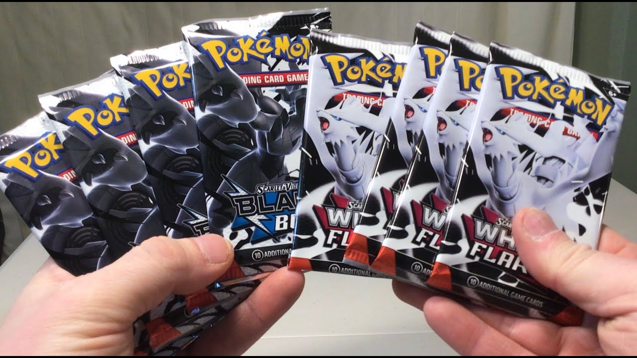 Opening 4 Black Bolt and 4 White Flare Packs