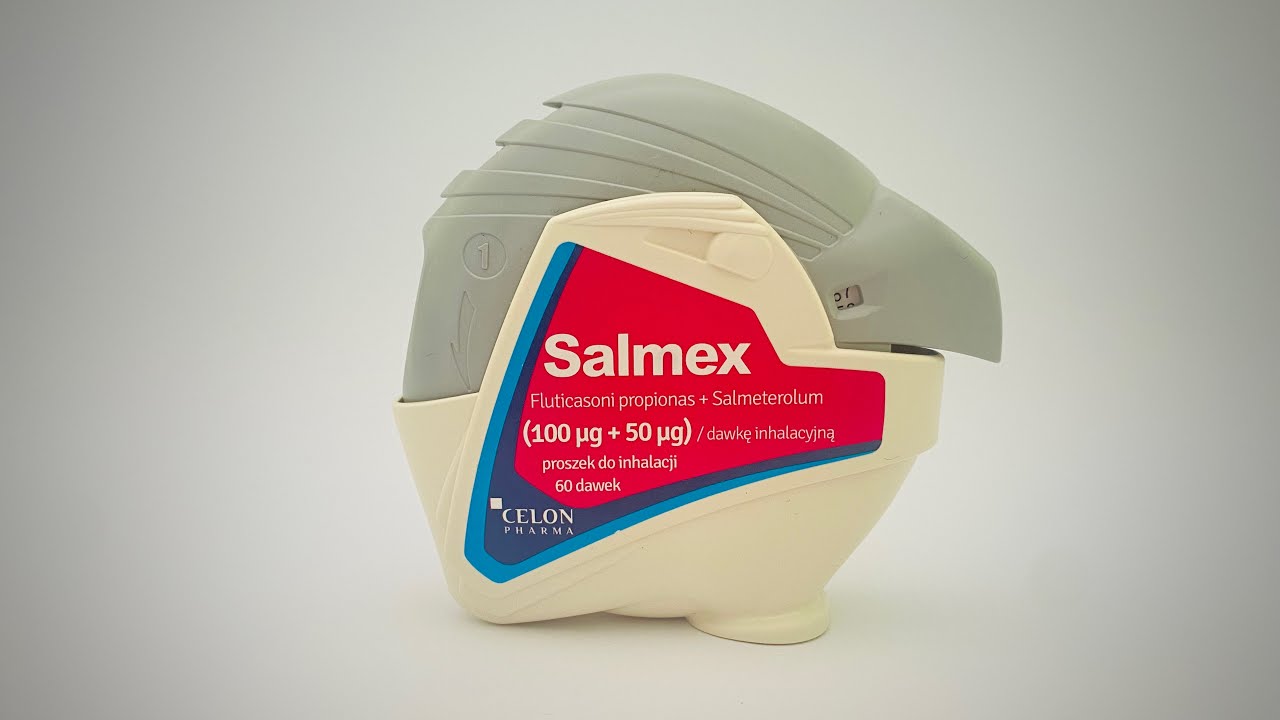 Jak prawidłowo używać inhalator? Inhalator proszkowy: Salmex