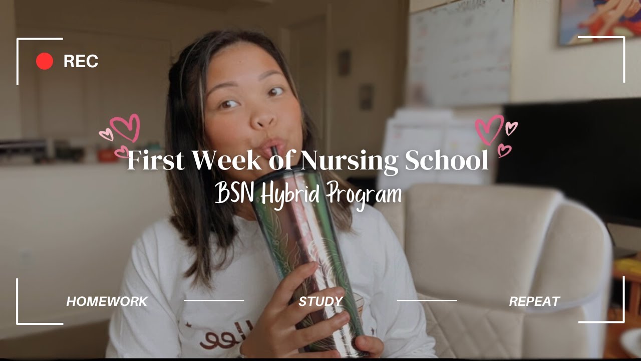 MY FIRST WEEK OF NURSING SCHOOL! - Nightingale College BSN Hybrid