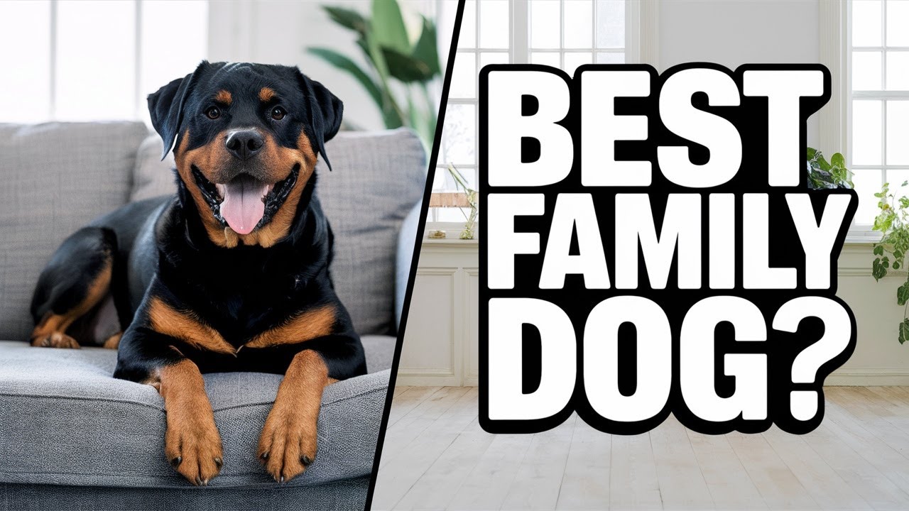 Are Rottweilers Good Family Pets?
