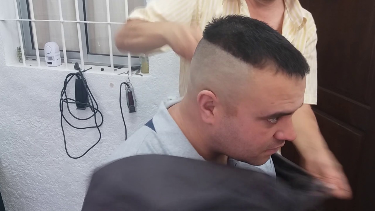 Estilo militar/tutorial corte hombre