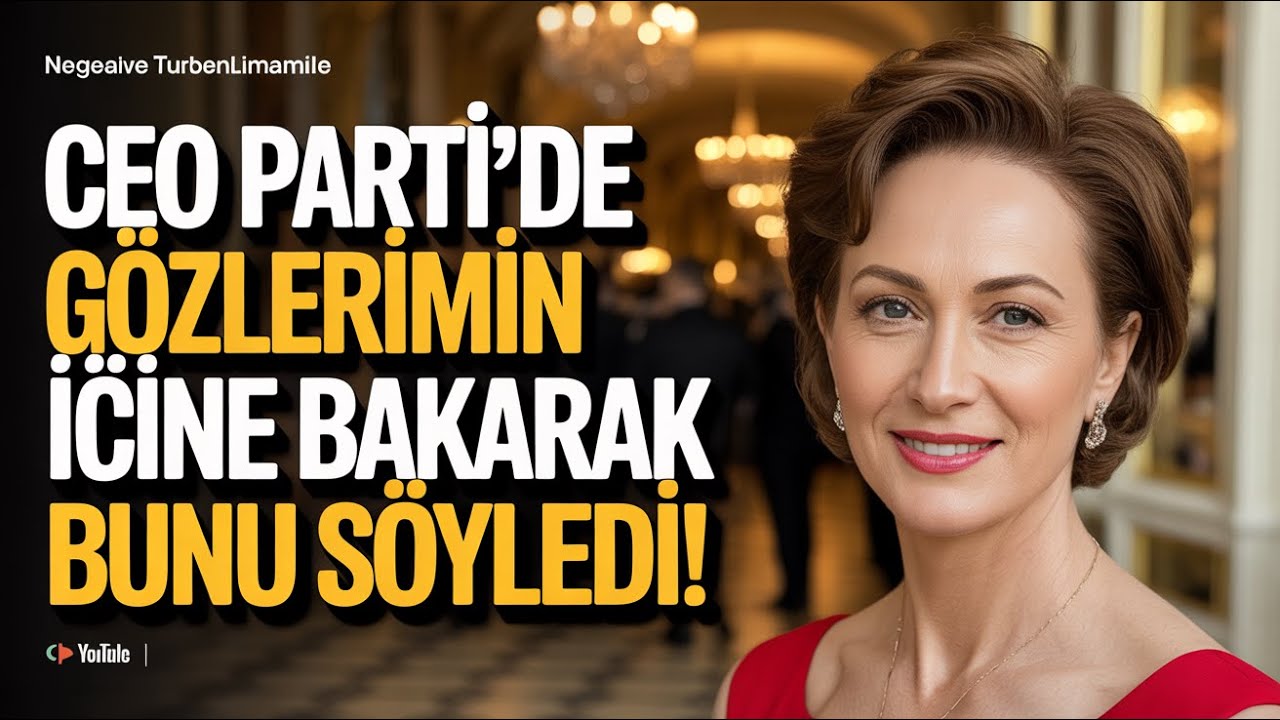 Kocam Beni Parti'de Gizledi. CEO Beni Buldu ve Dedi ki: 'Seni Arıyordum...'