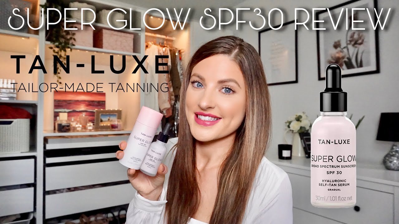 TESTING NEW TAN-LUXE SUPER GLOW FACE SERUM SPF 30 ✨| IN DEPTH TAN-LUXE REVIEW 2020| SELF TAN