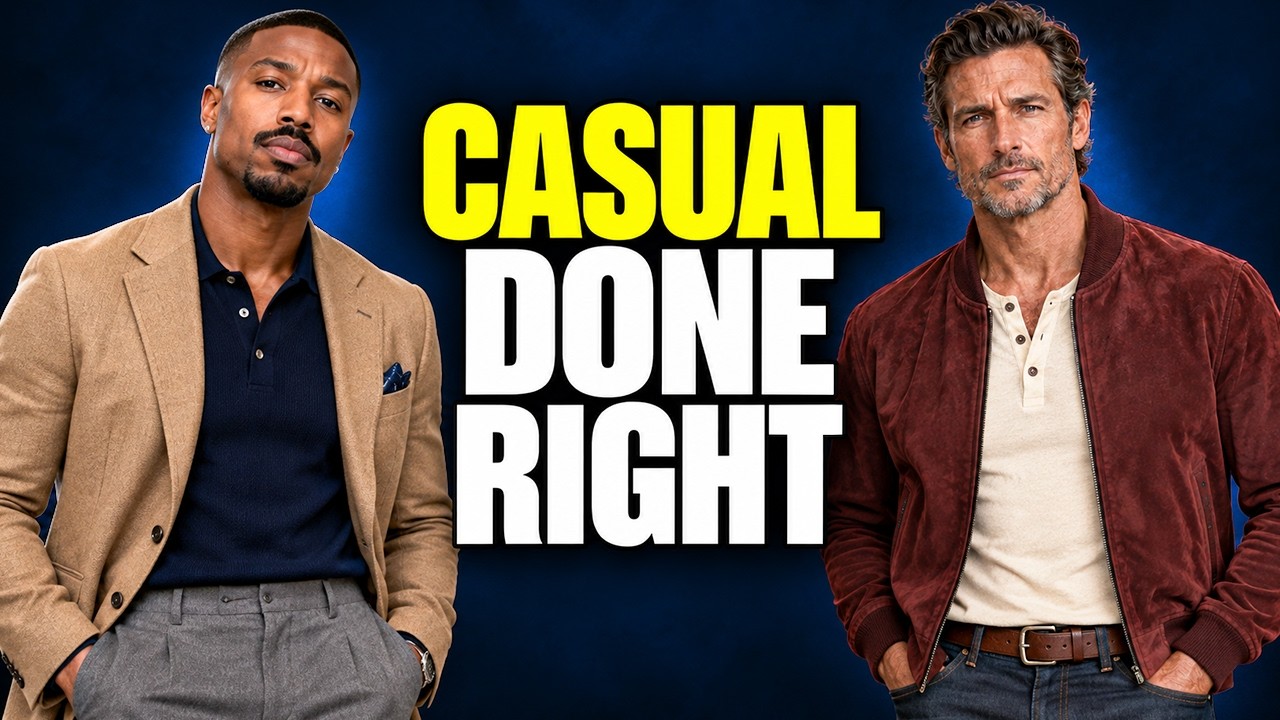 11 EASY Casual Style Upgrades Only Elegant Men Do