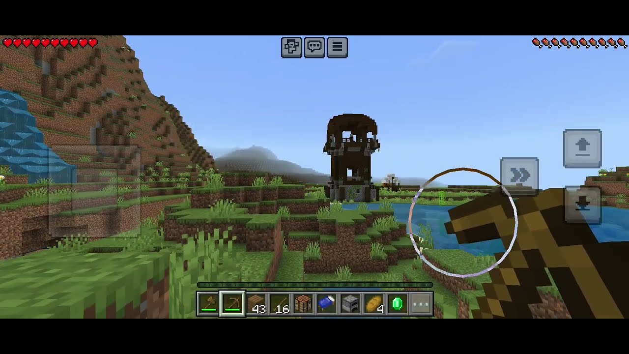Minecraft विलेजर हाउस Played Survival New Village Villagers Today Gameplay 