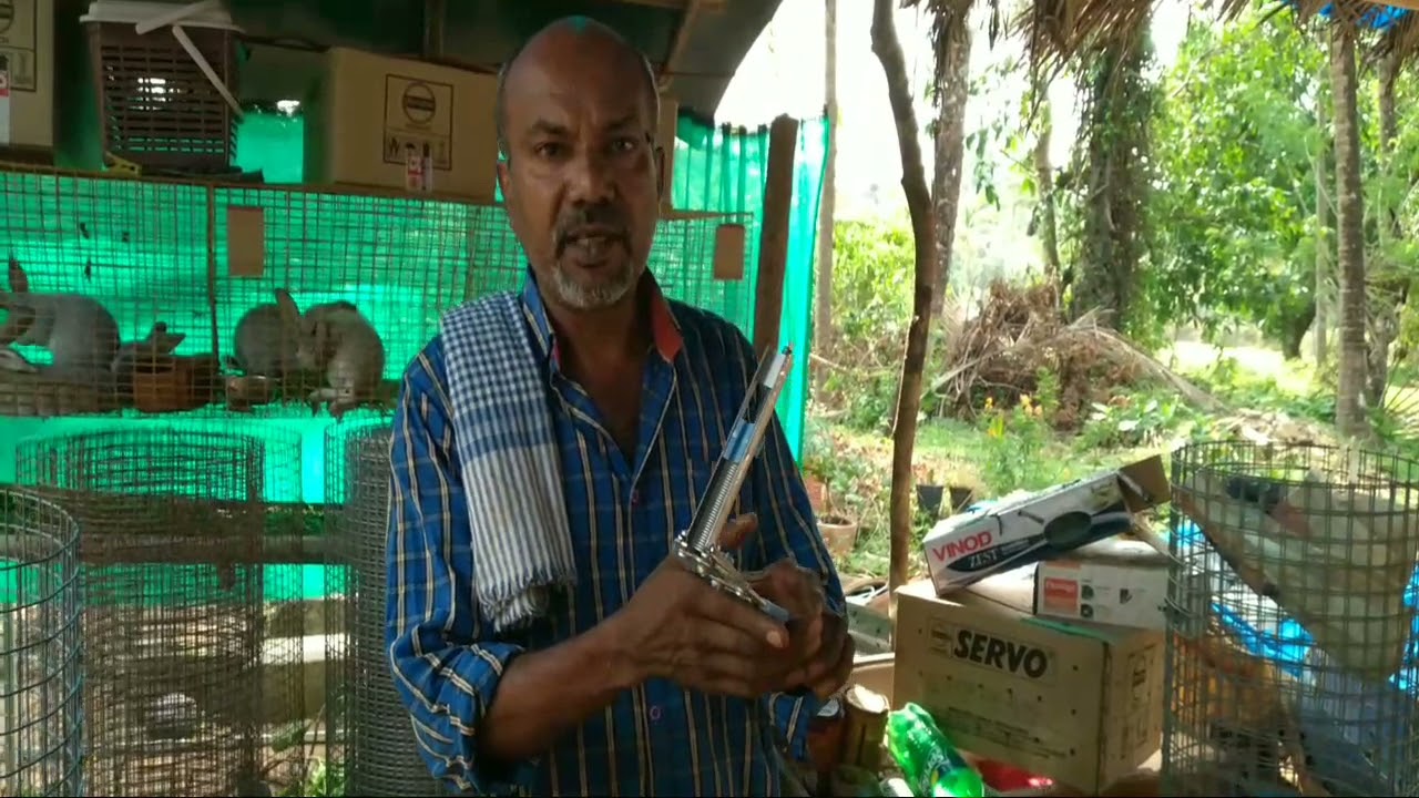 Rabbit farming in Mangalore🐇 vriddhi rabbit farm