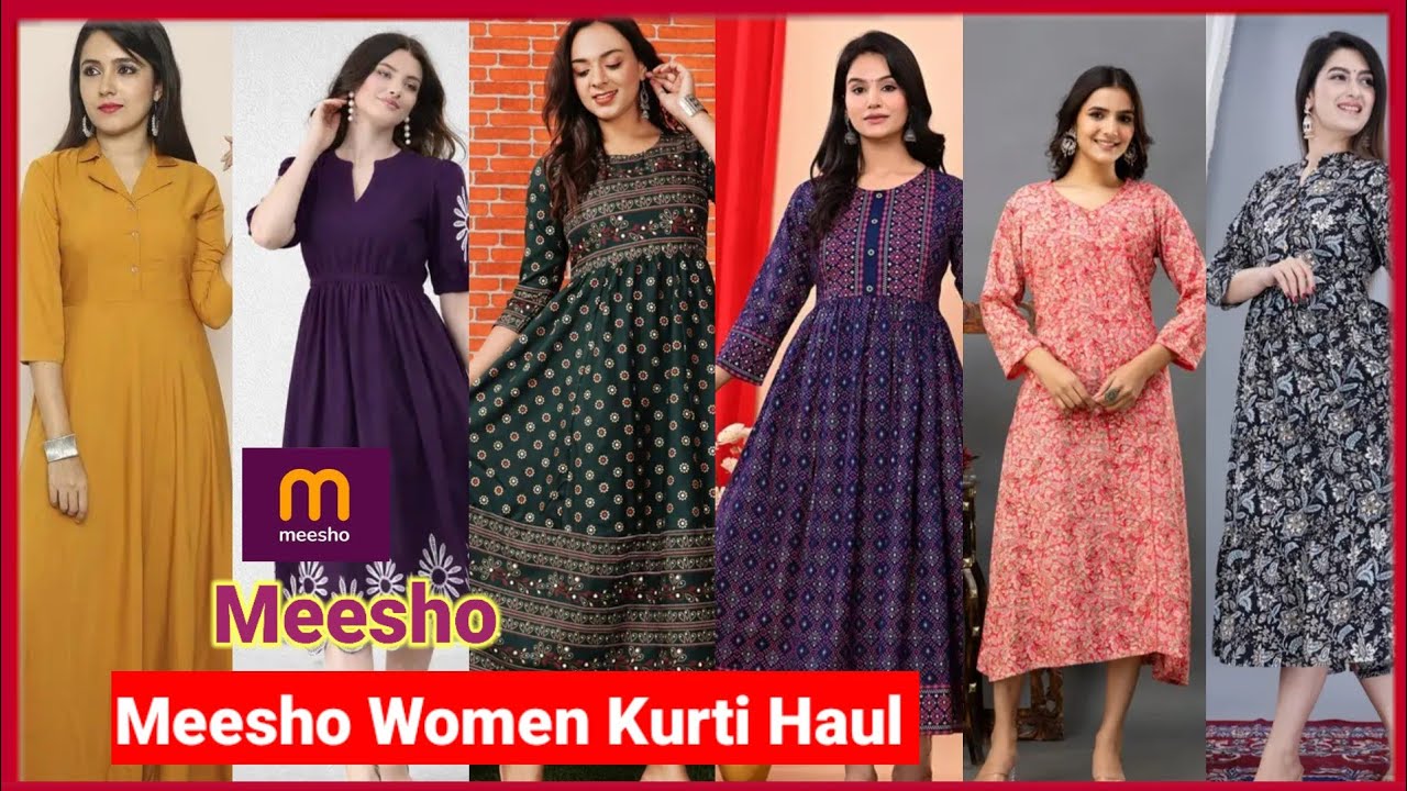 Meesho Kurti Haul | Budget Friendly Stylish Kurtis 😍 |Daily Wear & Party Wear Kurtis