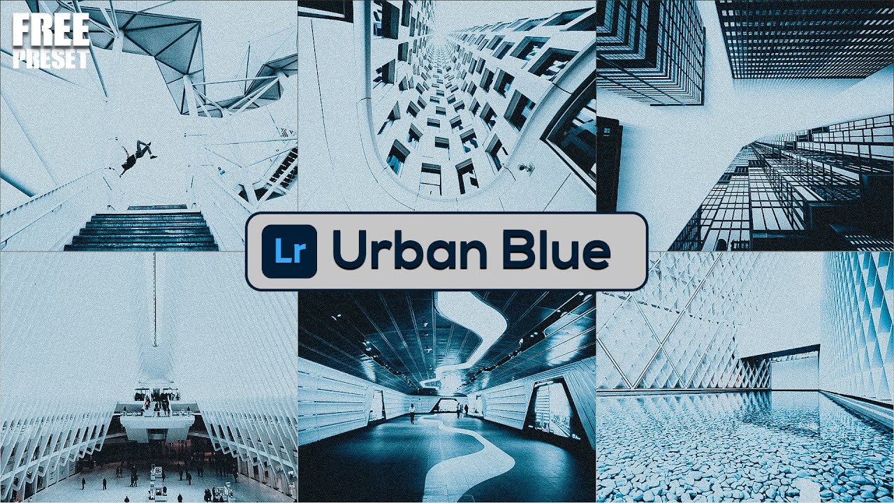 Lightroom Mobile urban blue editing | Lightroom Mobile preset FREE DNG & XMP