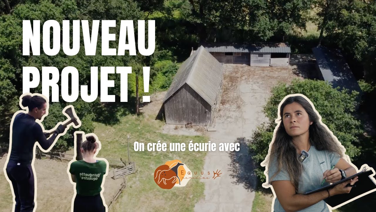 [UN LIEU POUR EUX #1] On construit une écurie pensée pour le cheval