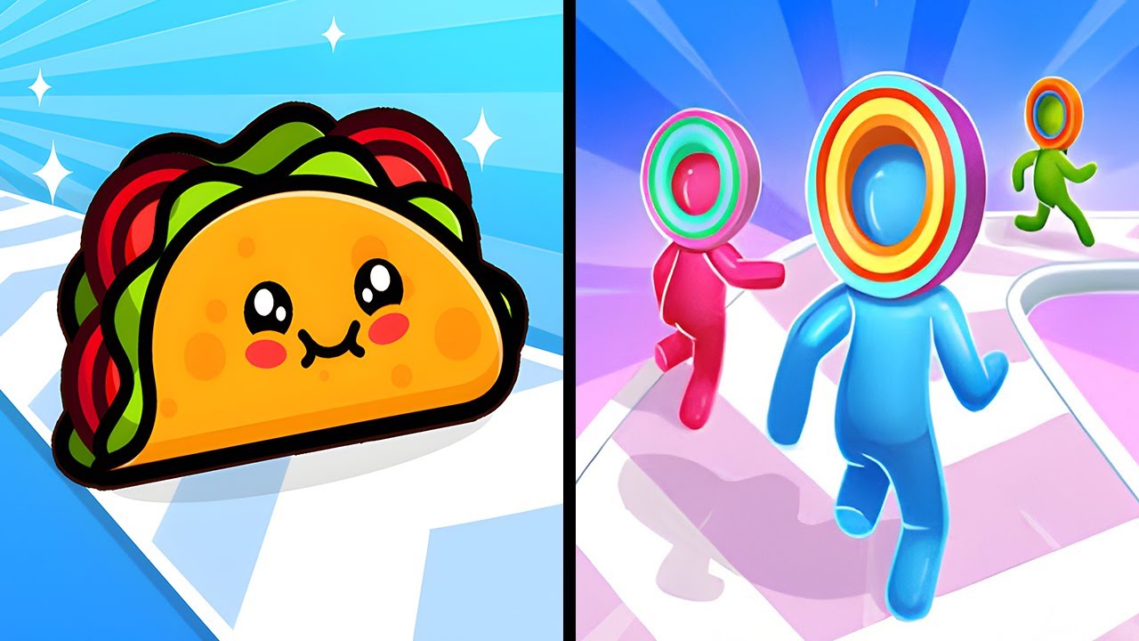 Layer Man Run vs Food Run 2025 Max Level Unlocked Speed Run Gameplay EP 2