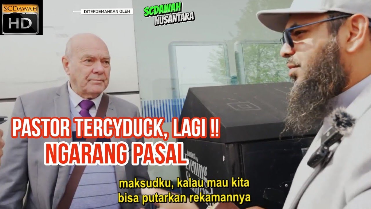 🤯🔥Tercyduck ❗️Pastor Ngarang Pasal Bibel‼️Sheikh Uthman vs Pastor Saksi Yehuwa OMF SUB INDO SCDAWAH