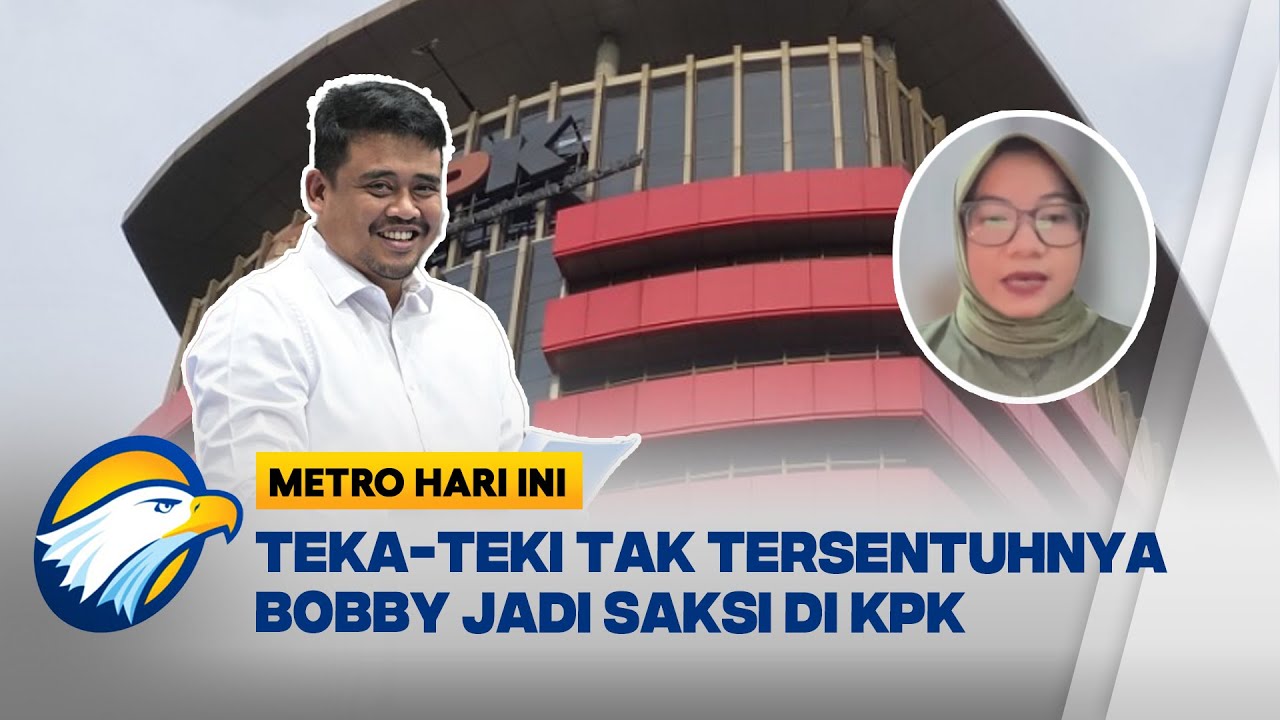 [FULL] Dialog - ICW Tuding KPK Takut Periksa Bobby Nasution