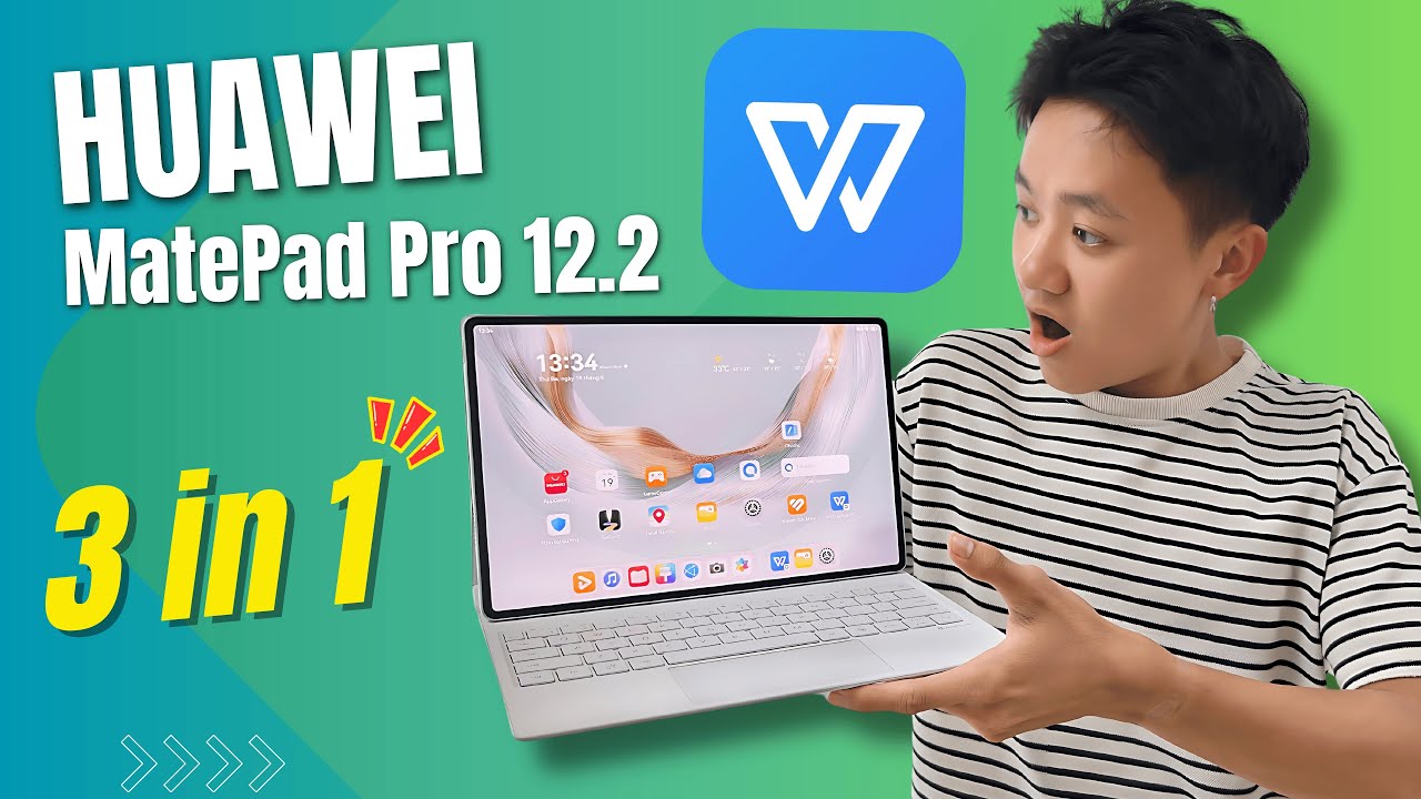 Review HUAWEI MatePad Pro 12.2 (2025): Máy tính bảng 3 trong 1, cho công việc linh hoạt!
