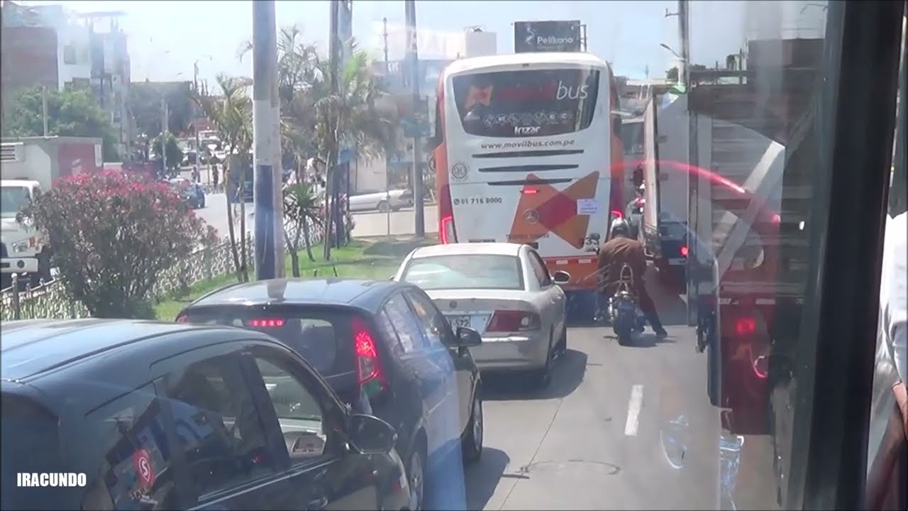 Viajando en la Empresa de Transportes ETUSA -Ruta 7501 en direccion a su paradero final.