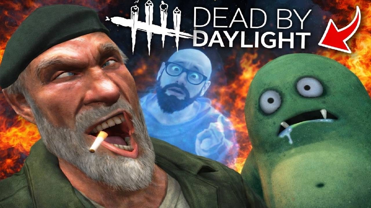 😂El Monsdrawn VS El Viejo P1J4 L0k4😂😂| Dead by Daylight