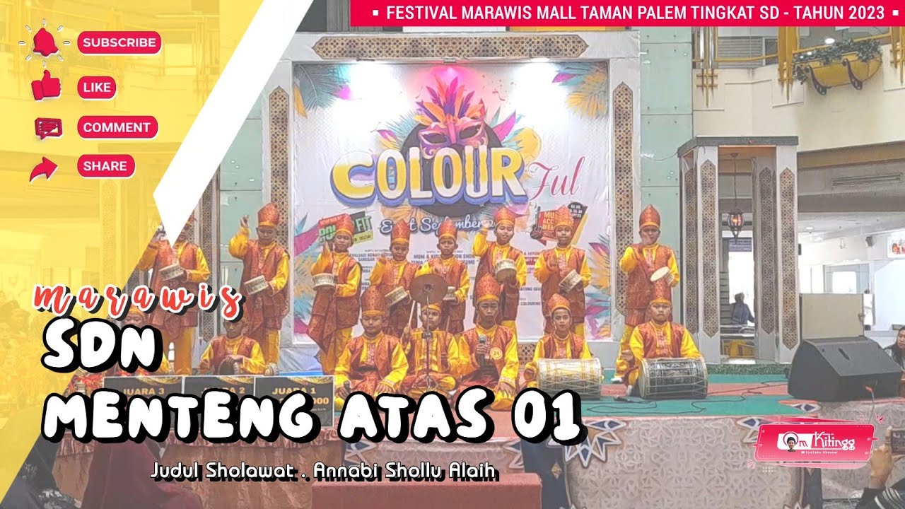 MARAWIS SDN MENTENG ATAS 01 || FESTIVAL MARAWIS MALL TAMAN PALEM TINGKAT SD - TAHUN 2023