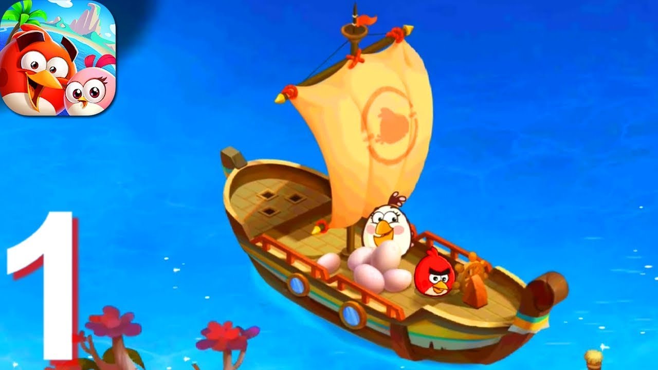 Angry Birds Island - Walkthrough Part 1 (Android iOS Gameplay) New Angry Birds Game