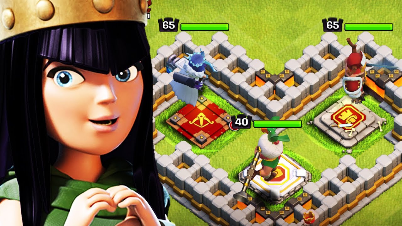 FINALMENTE HERÓIS MAXIMIZADOS NO CV 12 !!! clash of clans