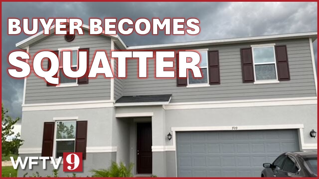 Homeowner claims interested buyer just moved in and never bought the house