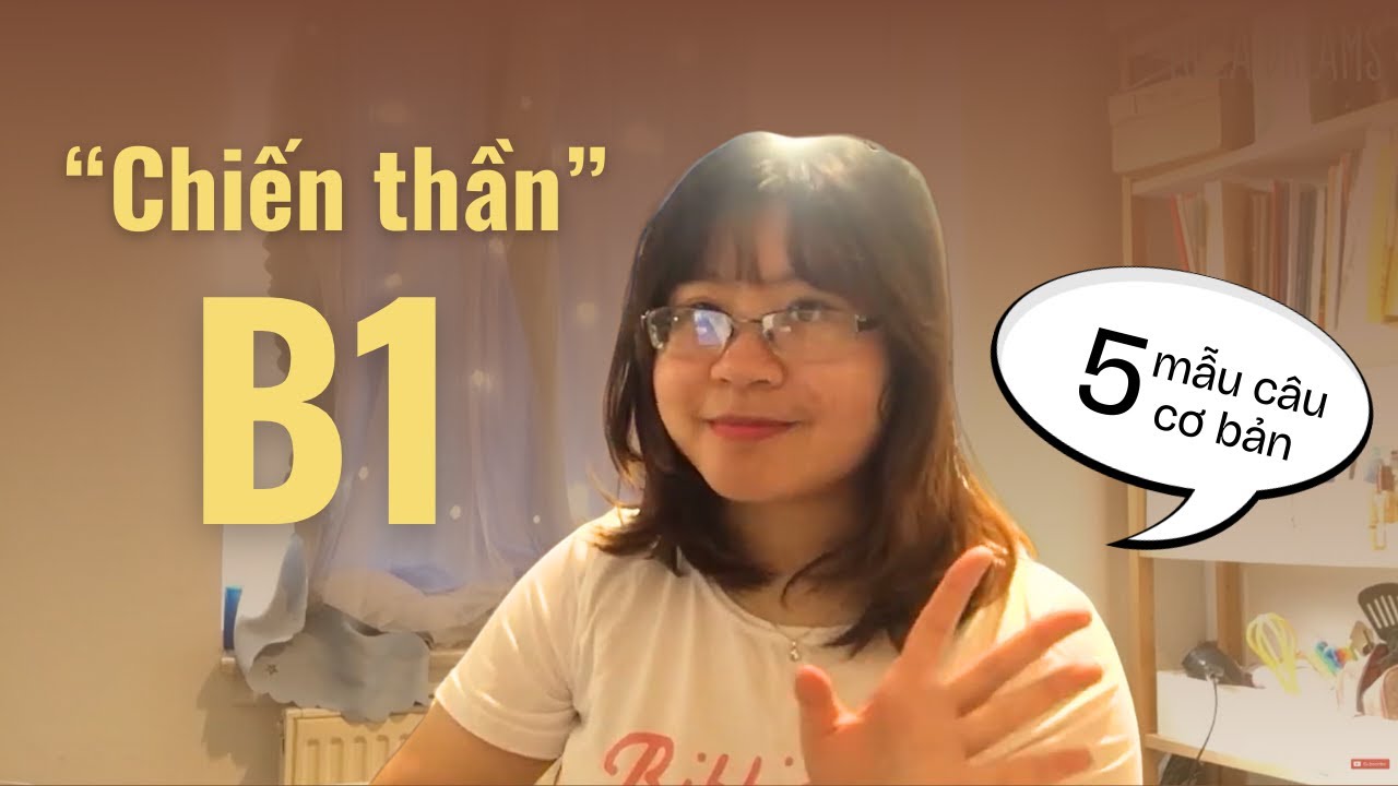 5 mẫu câu tiếng Đức B1 để đi thi điểm cao | Luiza Dreams
